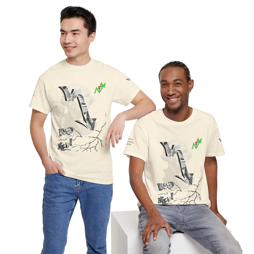 Brokenomics Crypto Graphic Tee — Straight to Zero trading tee "Crypt Apparel"
