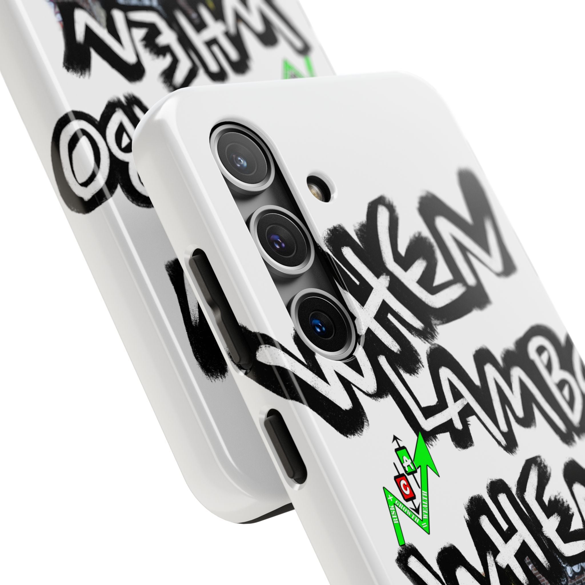 When Lambo Art Phone Case — Crypto Meme Tough Phone Case