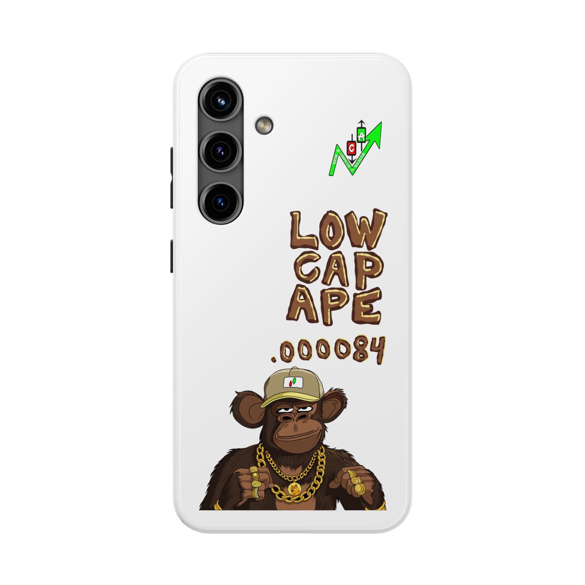 Low Cap Ape Phone Case — Crypto Ape Tough Phone Cover