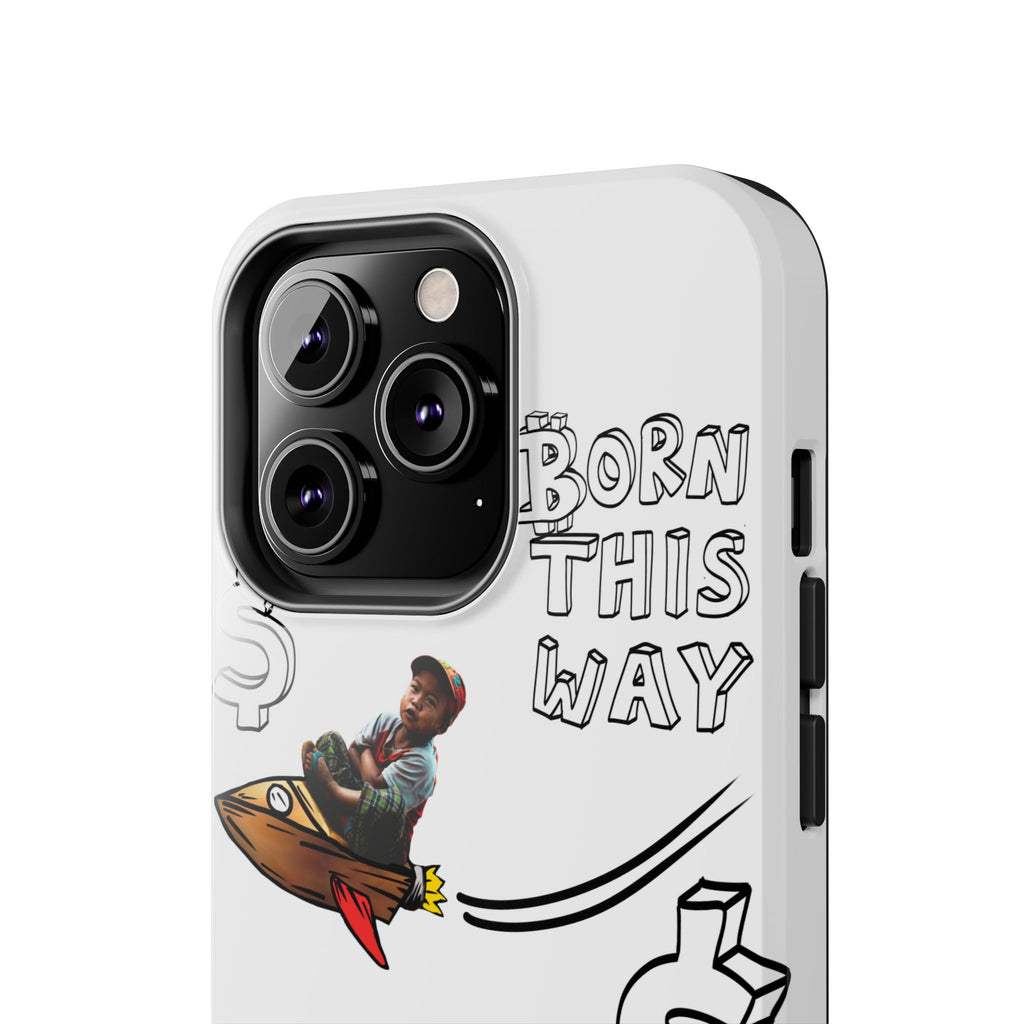 Born This Way Phone Case — "Crypt Apparel" Crypto Protective Case