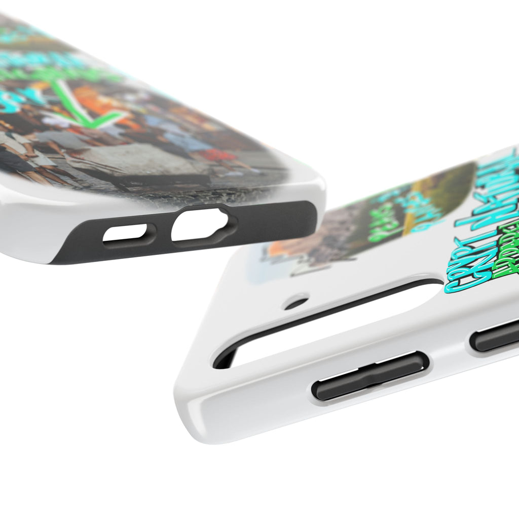 Natural Signals Tough Phone Case — Crypt Apparel Street Collage Design