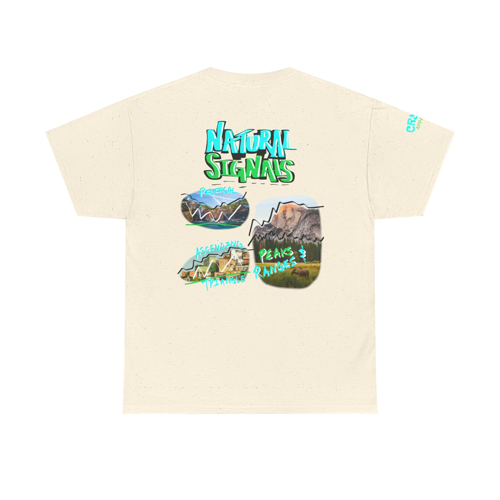 Natural Signals Graphic Tee — "Crypt Apparel" & "Nature Signals" Streetwear T‑Shirt
