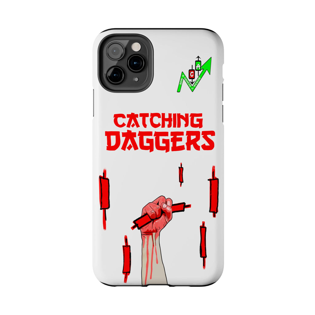 Catching Daggers Tough Phone Case — Crypt Apparel Graphic Protective Cover