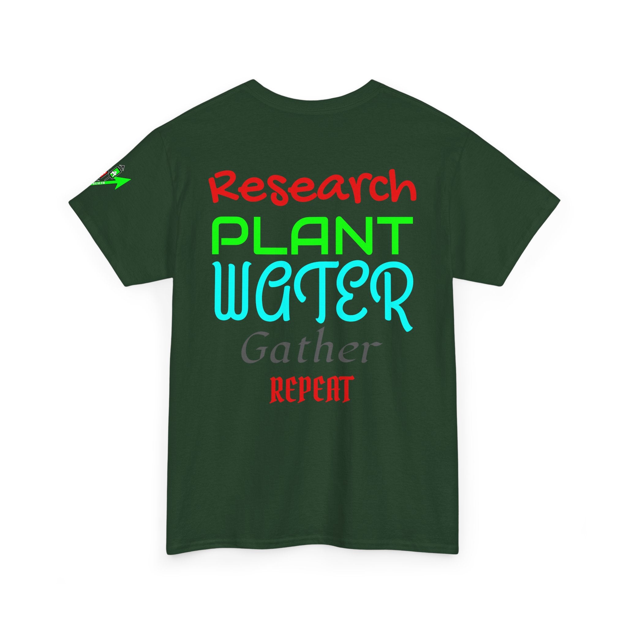 Growing Candles T-Shirt — "Crypt Apparel" Planting Seeds Tee