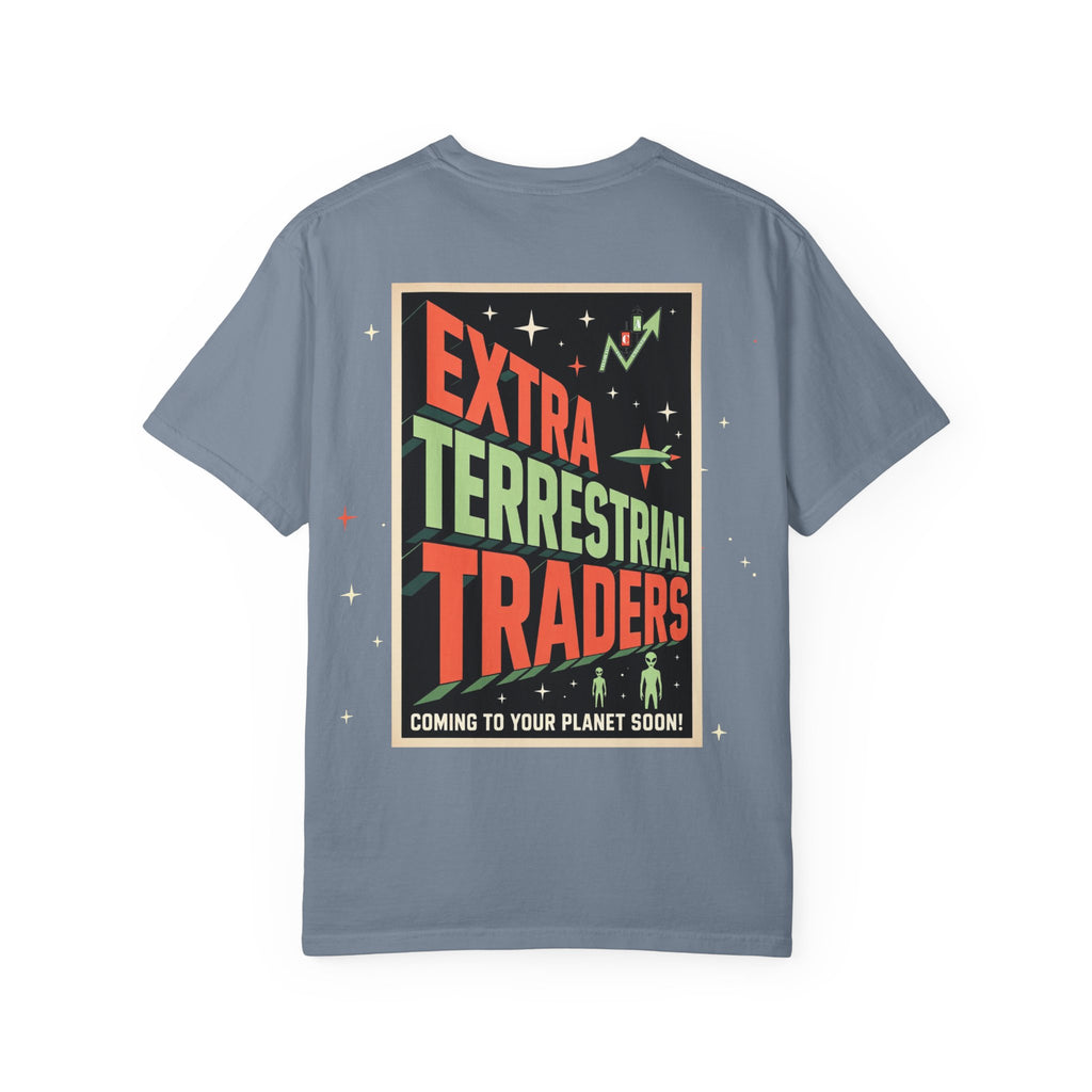 Extraterrestrial Traders Crypto T-Shirt — "We're Not Alone" Alien Graphic Tee