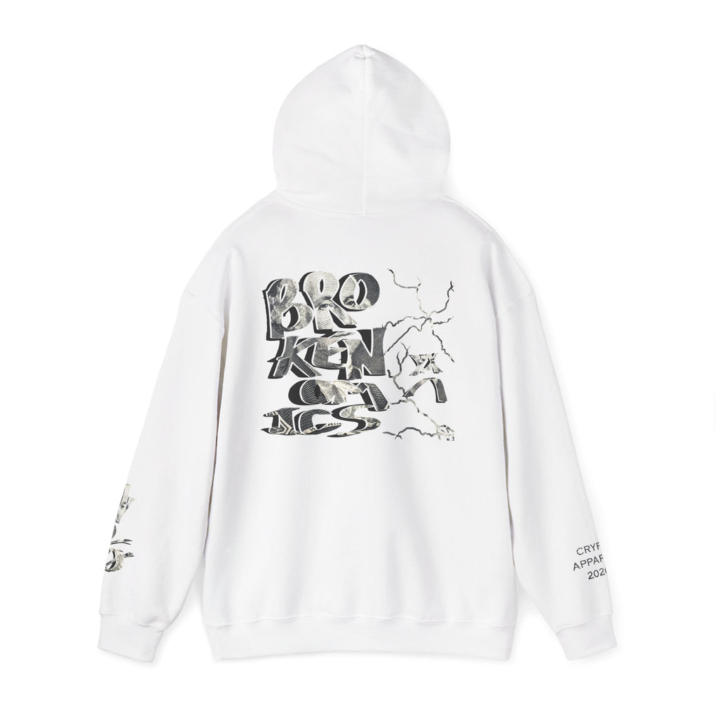 Brokenomics Crypto Hoodie — Straight to Zero trading sweatshirt "Crypt Apparel"