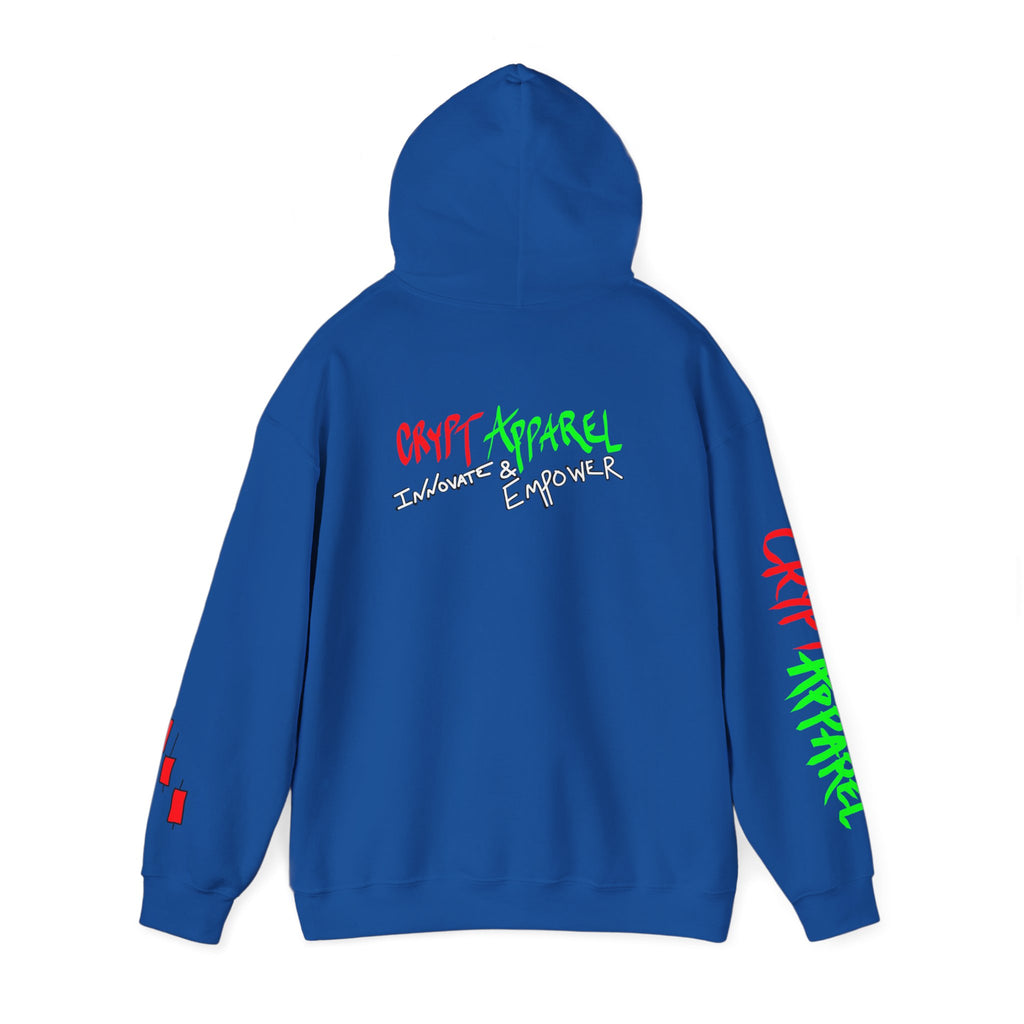 Crypto Degen Hoodie — Crypt Apparel Graphic Pullover