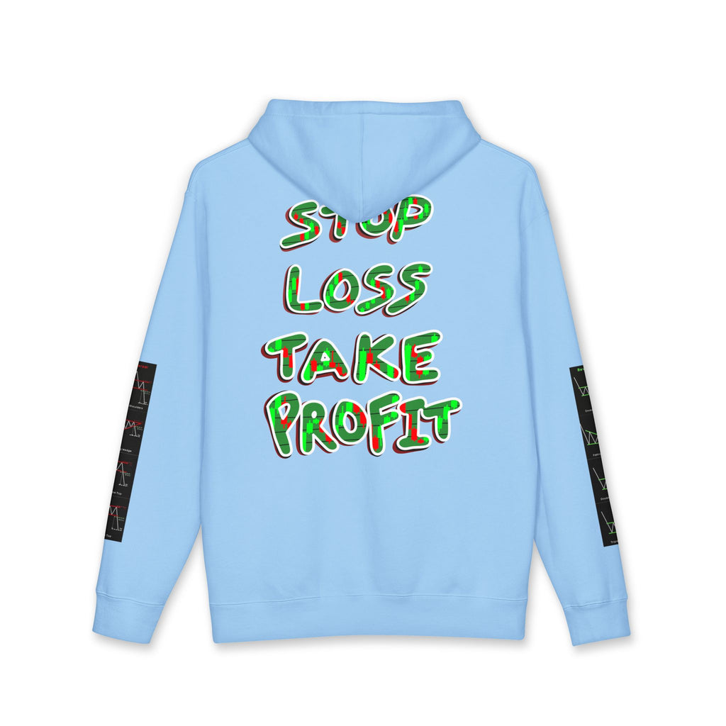 Charted Crypto Hoodie — "Crypt Apparel" Trading Hoodie
