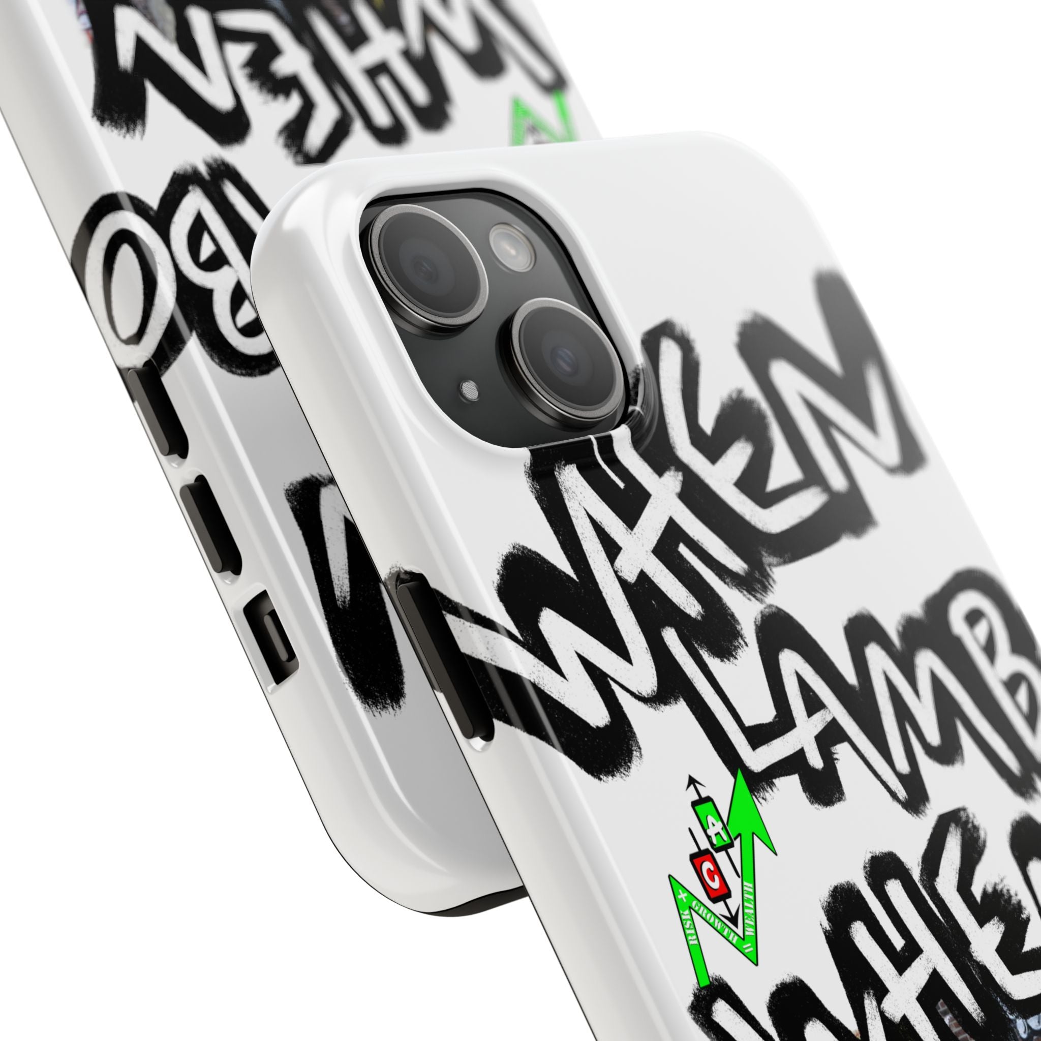 When Lambo Art Phone Case — Crypto Meme Tough Phone Case