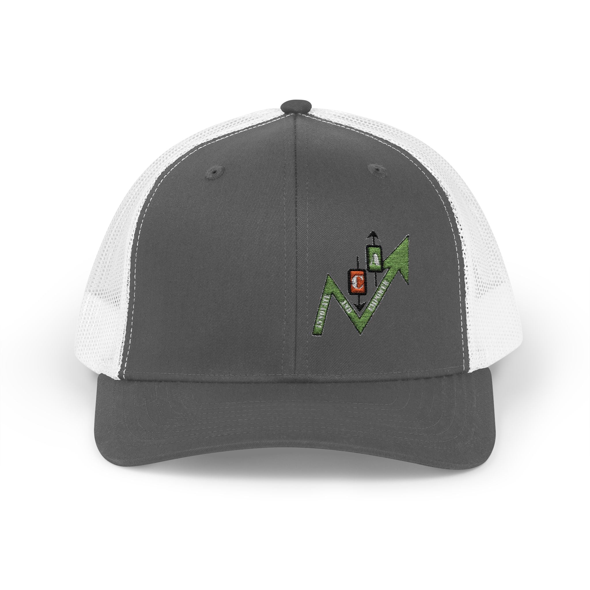 Crypt Apparel Arrow Logo Snapback Cap – Stock Market Trader Trucker Hat