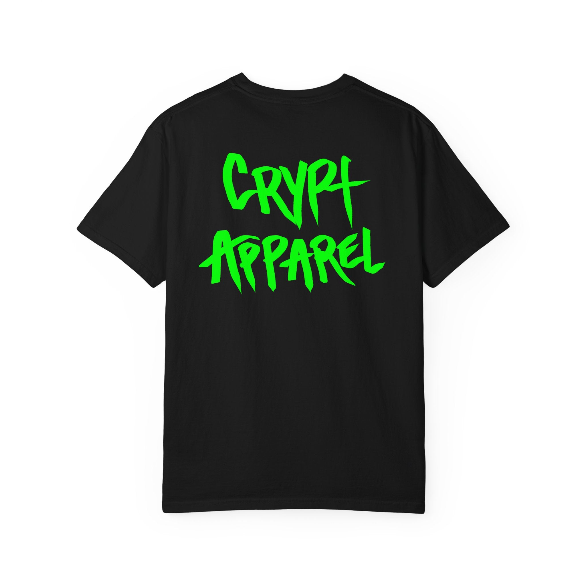 Crypt Apparel Bitcoin inspired T-Shirt | Crypto Graphic Tee, White Paper Text