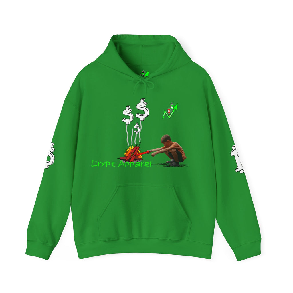 Born This Way Crypto hoodie | Crypt Apparel Bitcoin inspired sweatshirt
