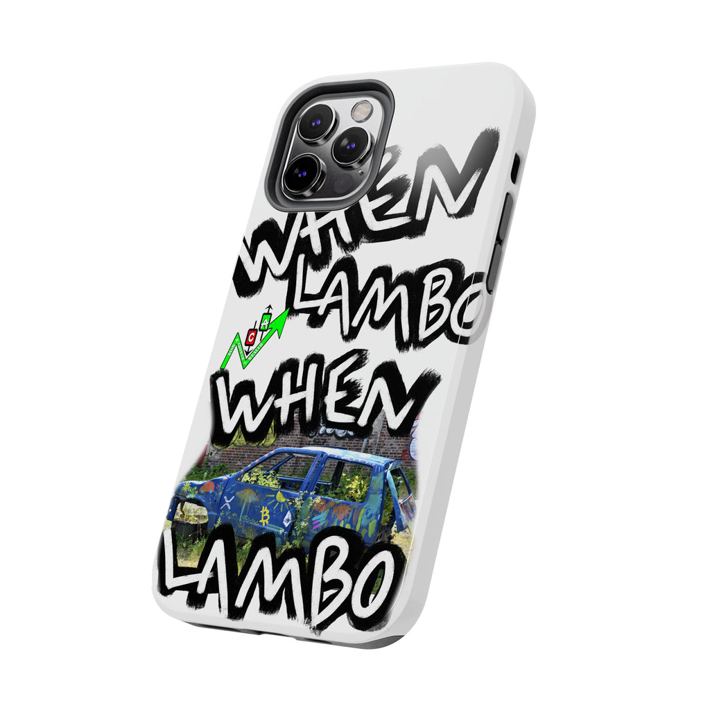 When Lambo Art Phone Case — Crypto Meme Tough Phone Case