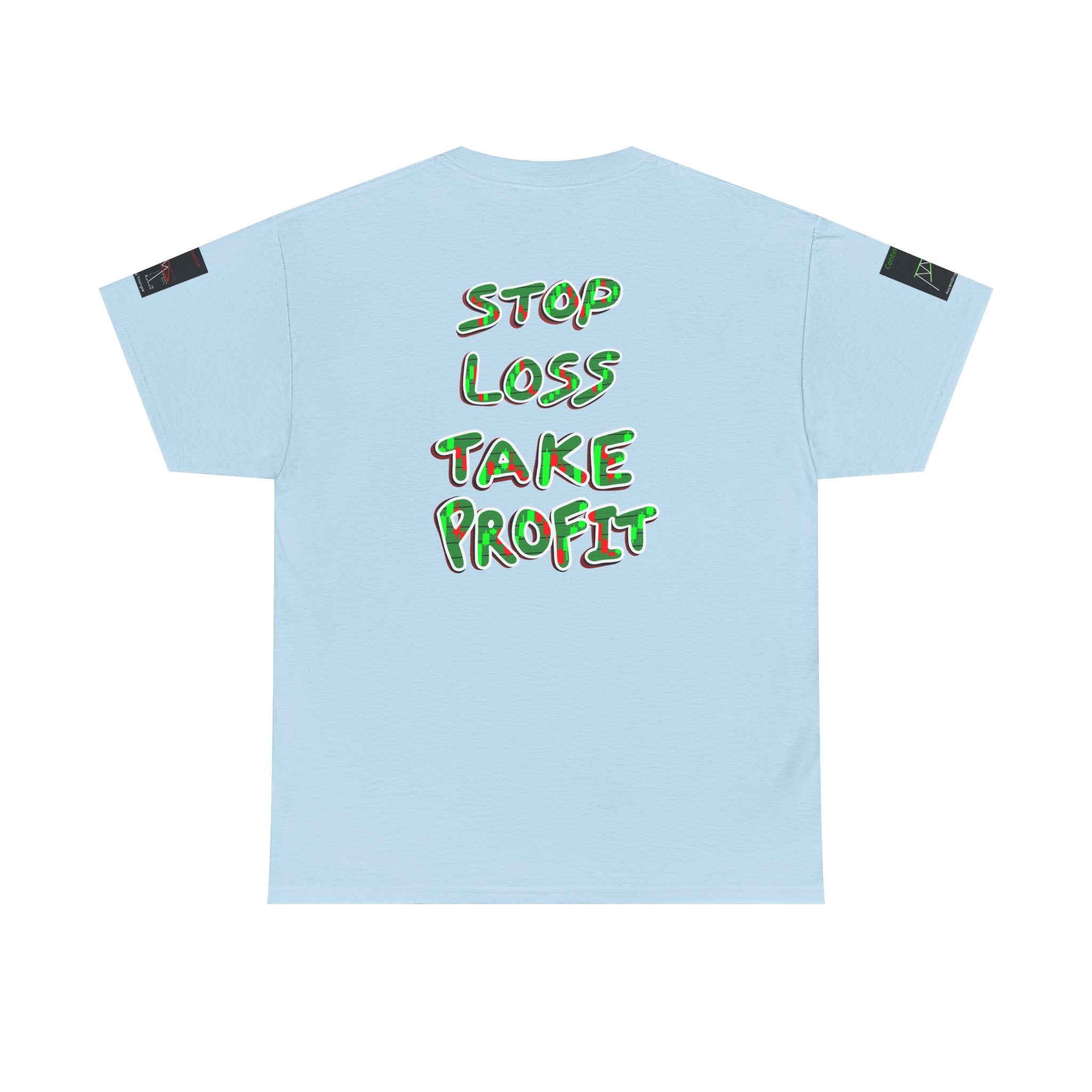 Charted Tee — "Crypt Apparel" Trading Chart Shirt