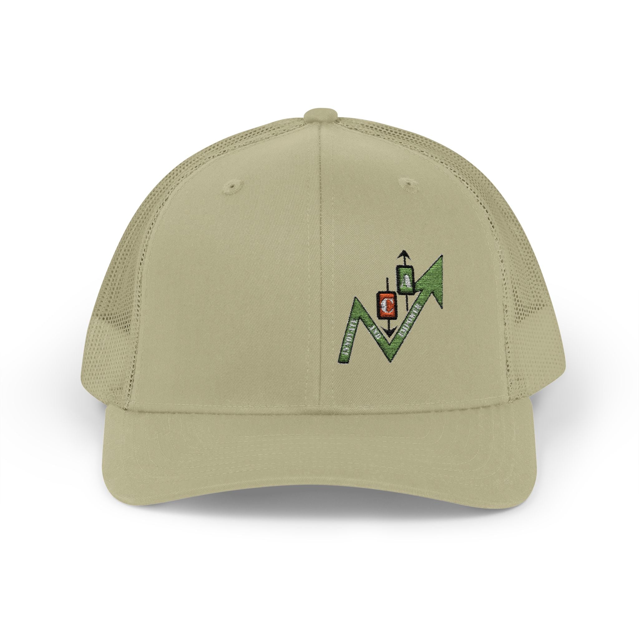 Crypt Apparel Arrow Logo Snapback Cap – Stock Market Trader Trucker Hat