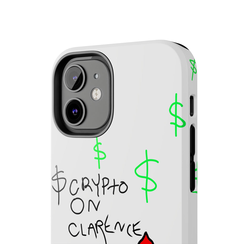Crypto On Clarence Phone Case — Crypt Apparel Degen Design