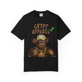 'Low Cap Ape' Graphic T-Shirt — Crypt Apparel Crypto Streetwear