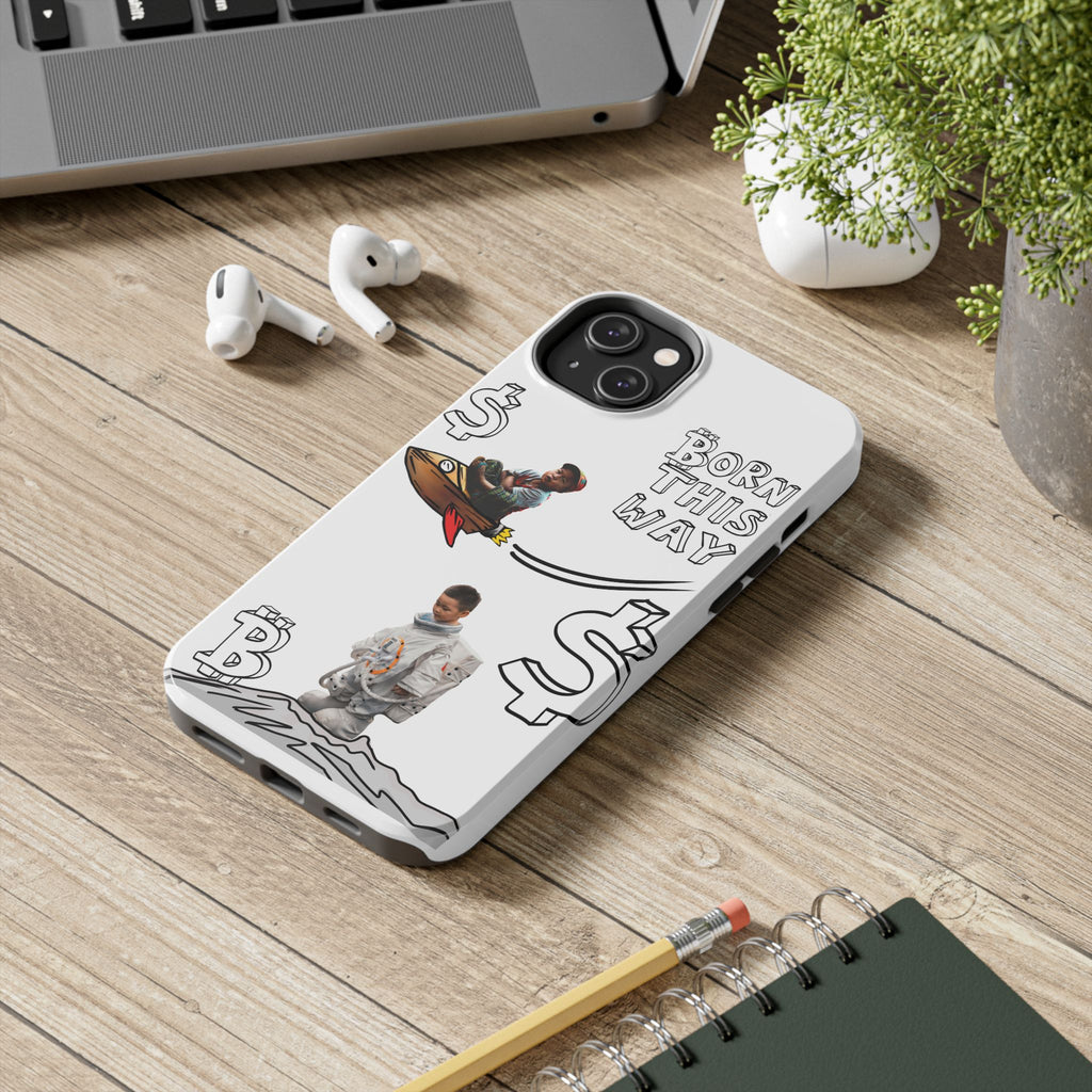 Born This Way Phone Case — "Crypt Apparel" Crypto Protective Case