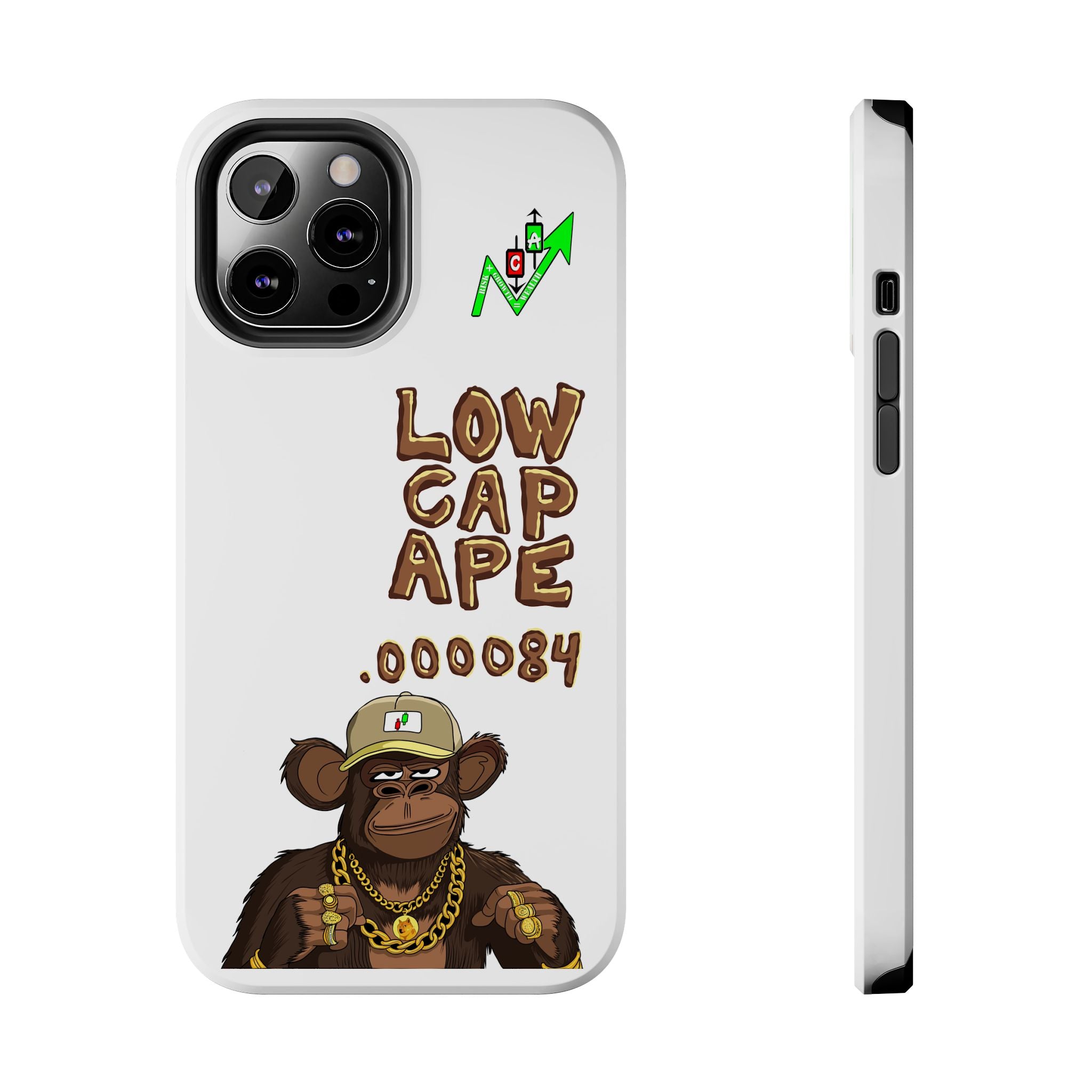 Low Cap Ape Phone Case — Crypto Ape Tough Phone Cover