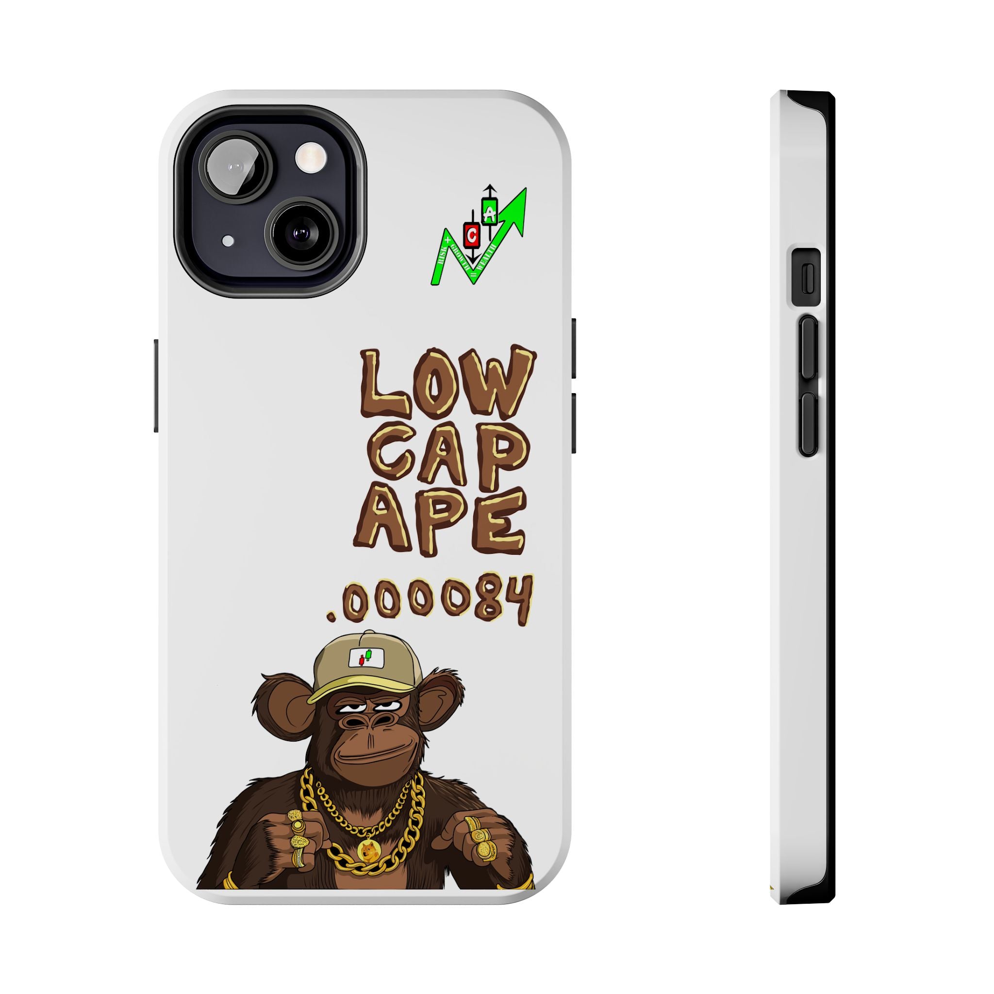 Low Cap Ape Phone Case — Crypto Ape Tough Phone Cover