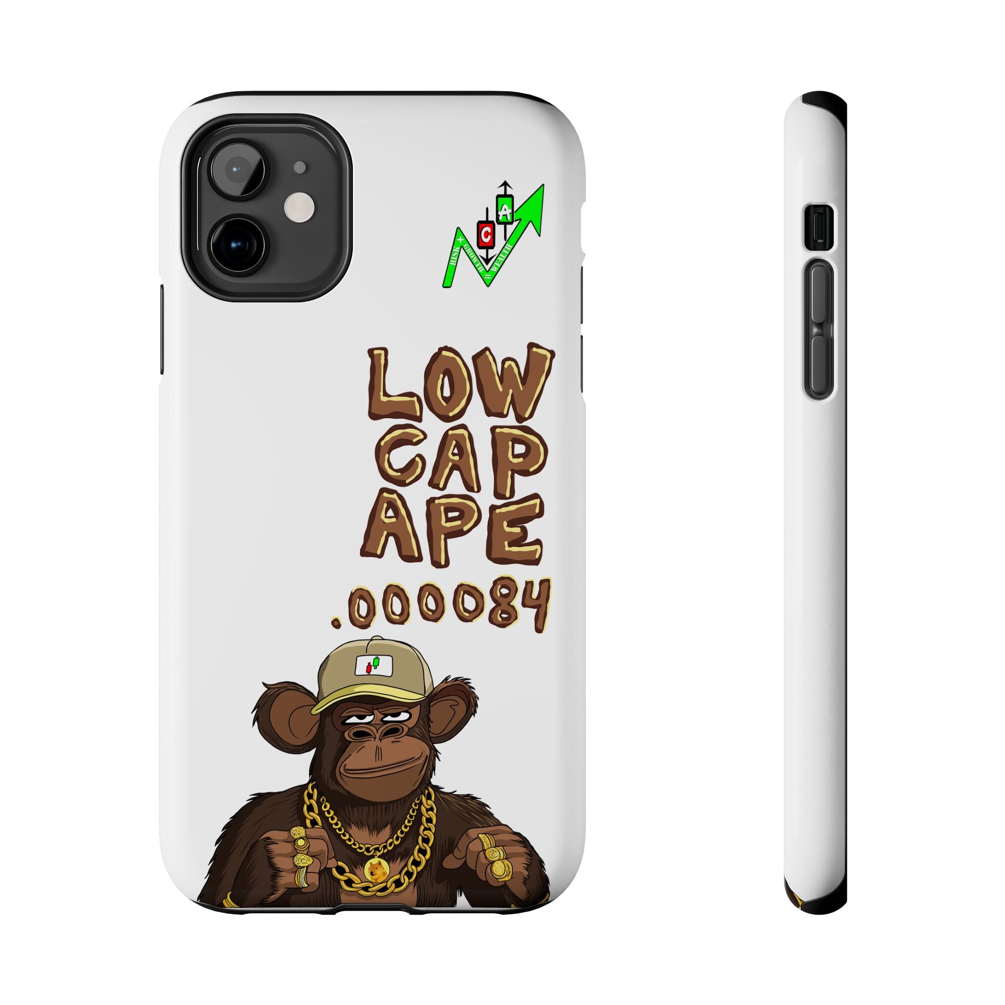 Low Cap Ape Phone Case — Crypto Ape Tough Phone Cover