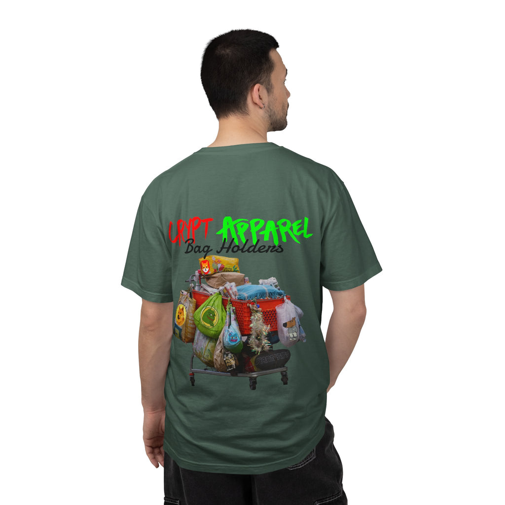 Bag Holders Crypto T-Shirt — 'Crypt Apparel' Graphic Tee