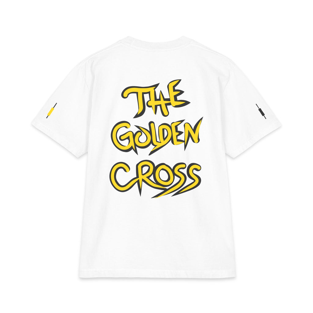 Golden Cross Bull Market T-Shirt — Crypt Apparel Est. 2021 Graphic Tee