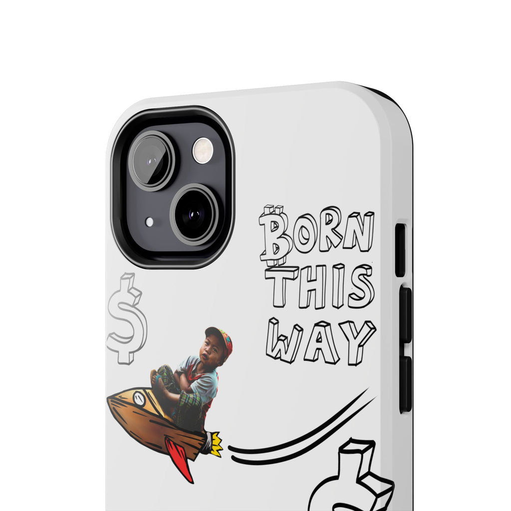Born This Way Phone Case — "Crypt Apparel" Crypto Protective Case