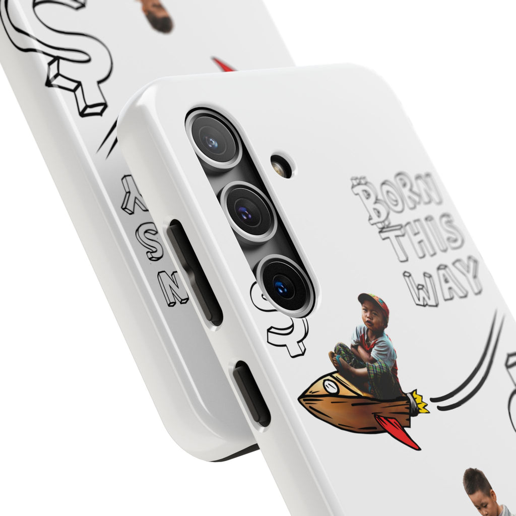 Born This Way Phone Case — "Crypt Apparel" Crypto Protective Case