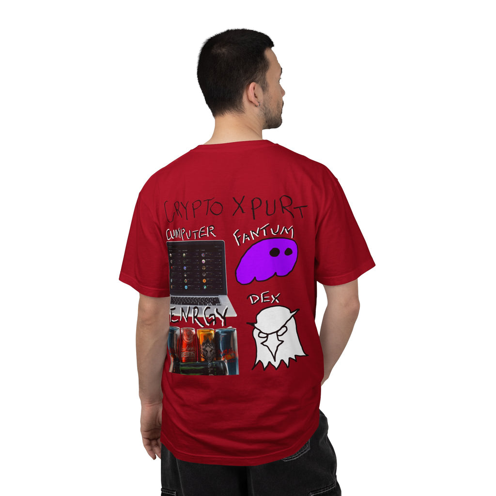 Crypto Meme T-Shirt — 'Meme Coin' Hand-Drawn Crypto Art Tee