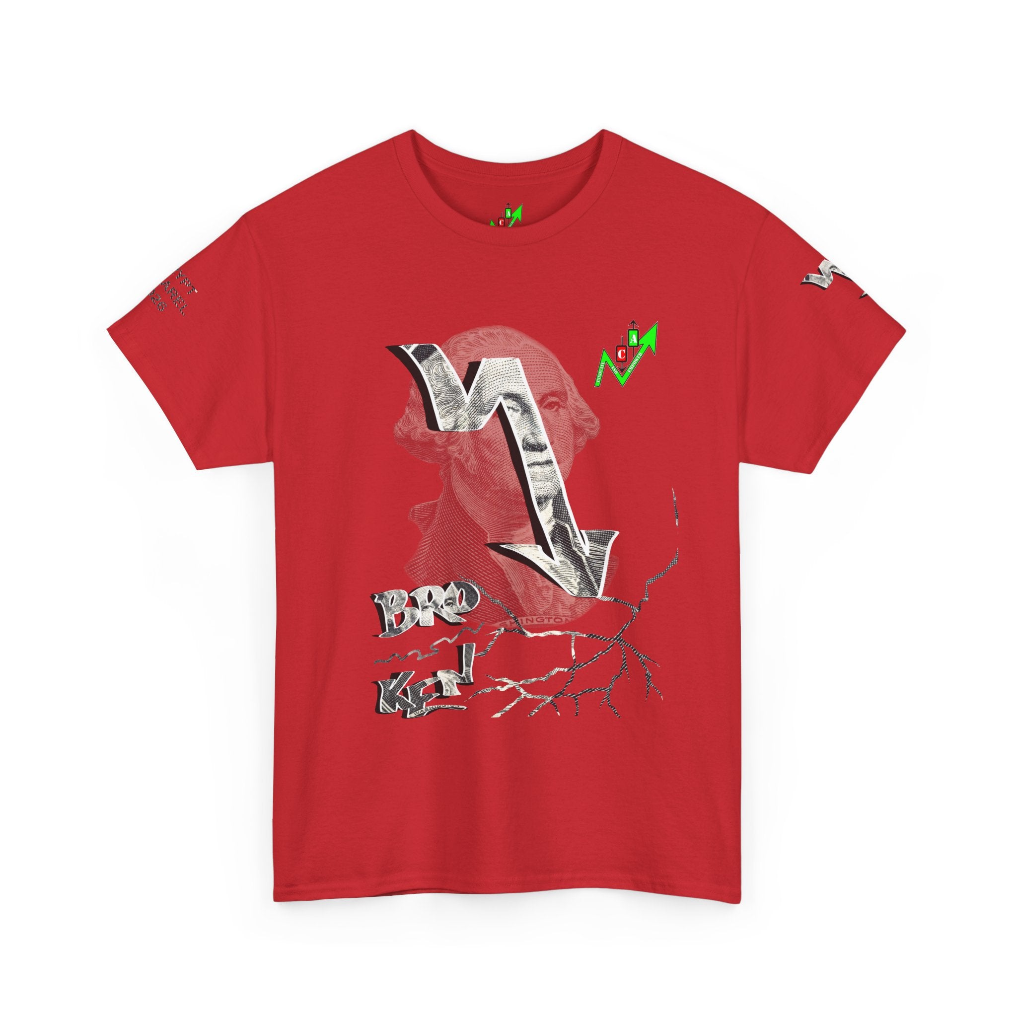 Brokenomics Crypto Graphic Tee — Straight to Zero trading tee "Crypt Apparel"