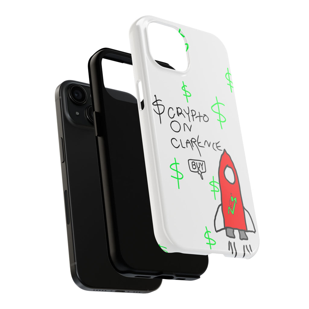 Crypto On Clarence Phone Case — Crypt Apparel Degen Design