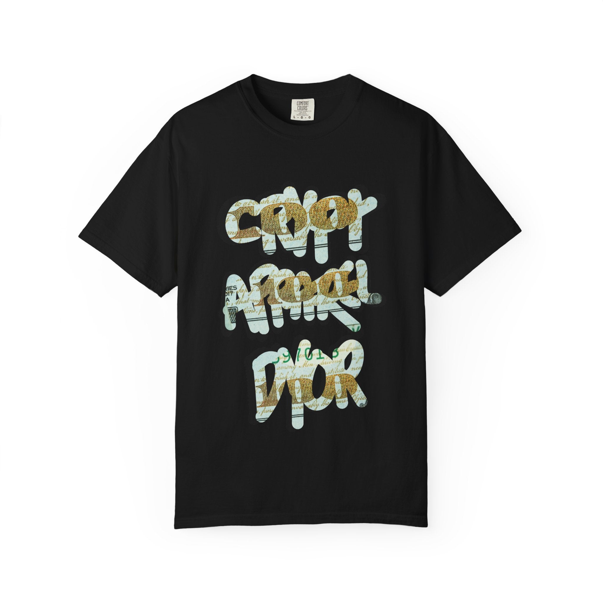CA 100 Crypto Inspired T shirt | Crypt Apparel Unisex Garment-Dyed T-shirt