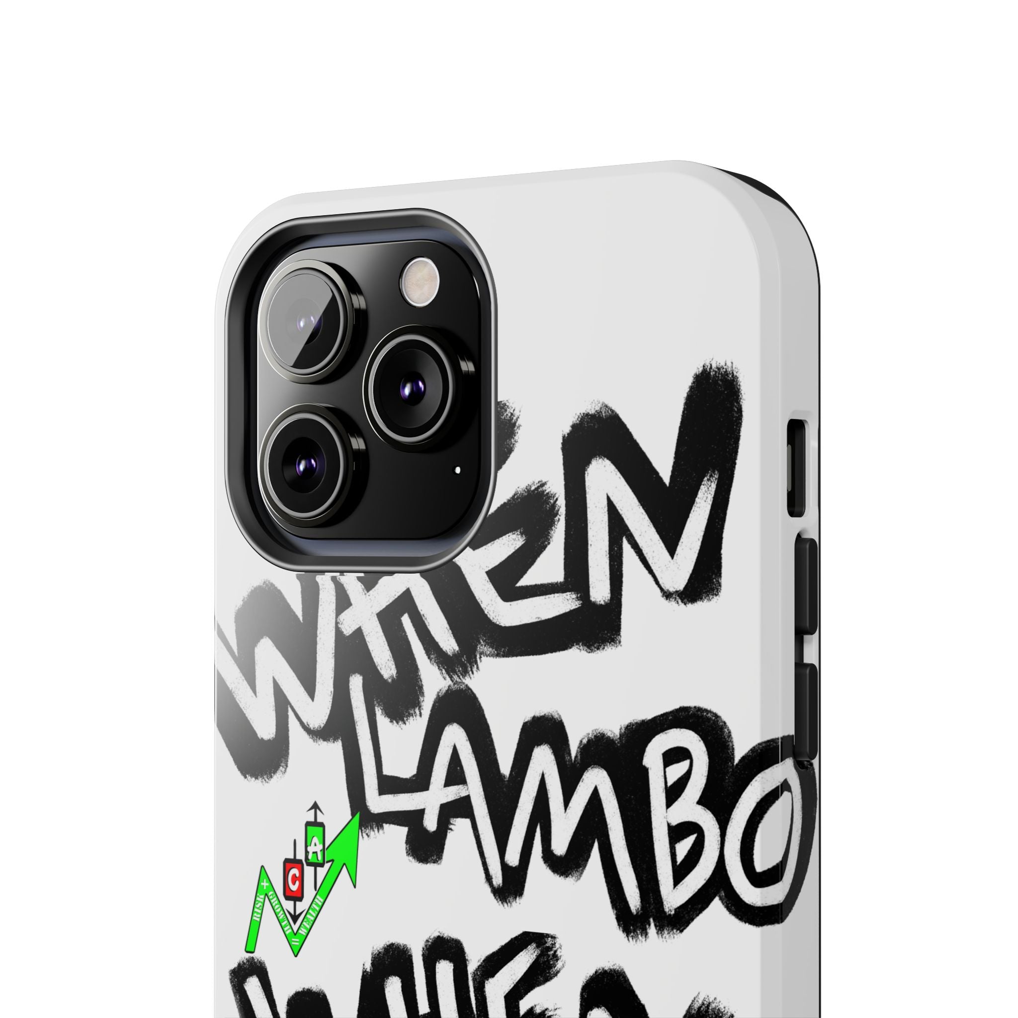 When Lambo Art Phone Case — Crypto Meme Tough Phone Case