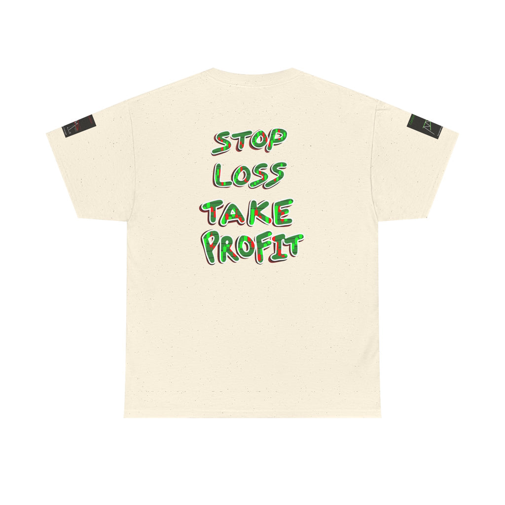 Charted Tee — "Crypt Apparel" Trading Chart Shirt