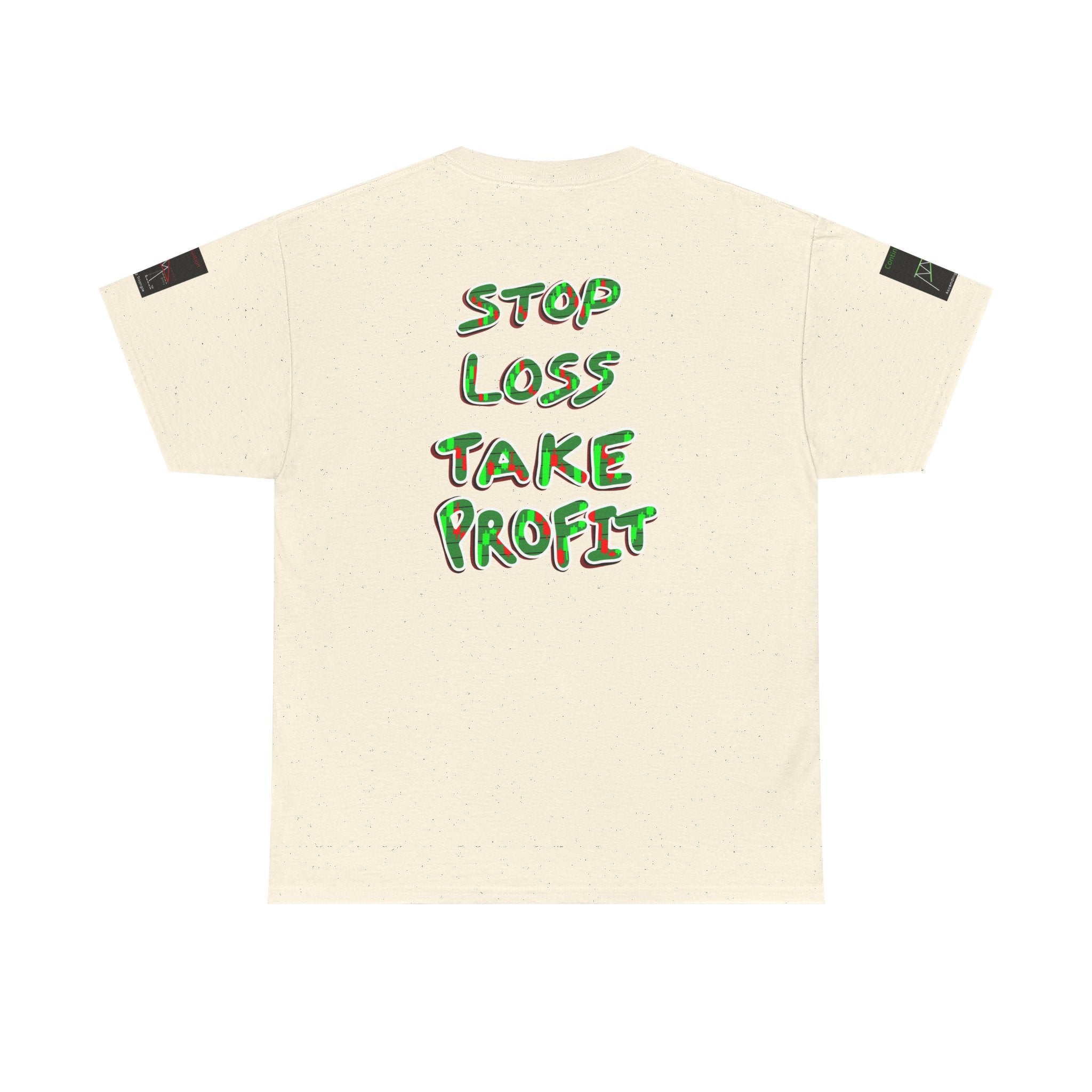 Charted Tee — "Crypt Apparel" Trading Chart Shirt