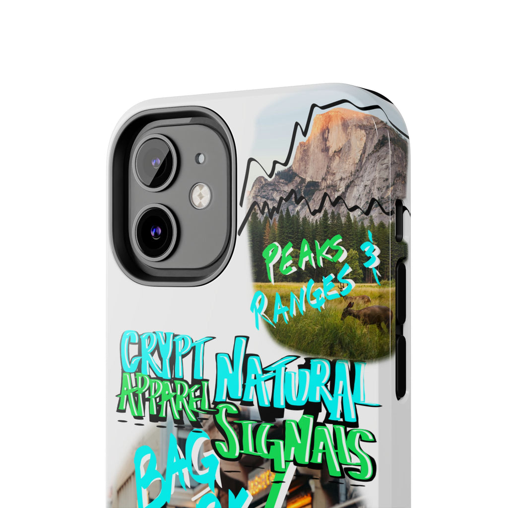 Natural Signals Tough Phone Case — Crypt Apparel Street Collage Design
