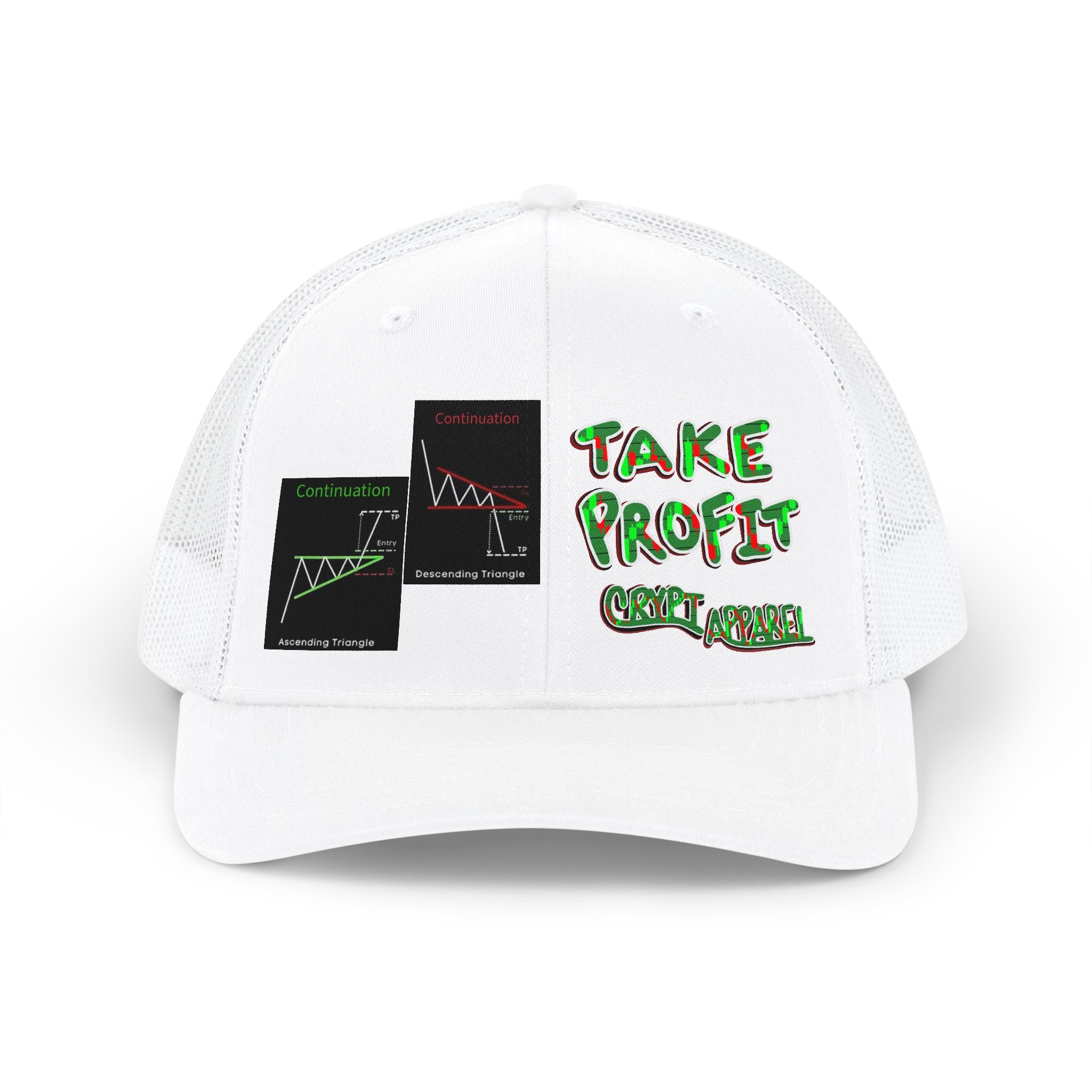 Charted Crypto Traders Signals | Crypt Apparel Stop Loss Take Profit Trucker Cap