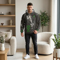 Brokenomics Crypto Hoodie — Crypt Apparel Streetwear Pullover with Money Graffiti Logo