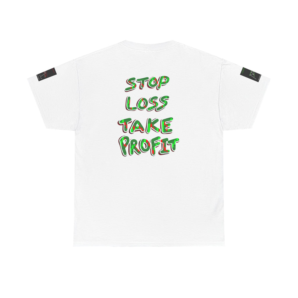 Charted Tee — "Crypt Apparel" Trading Chart Shirt