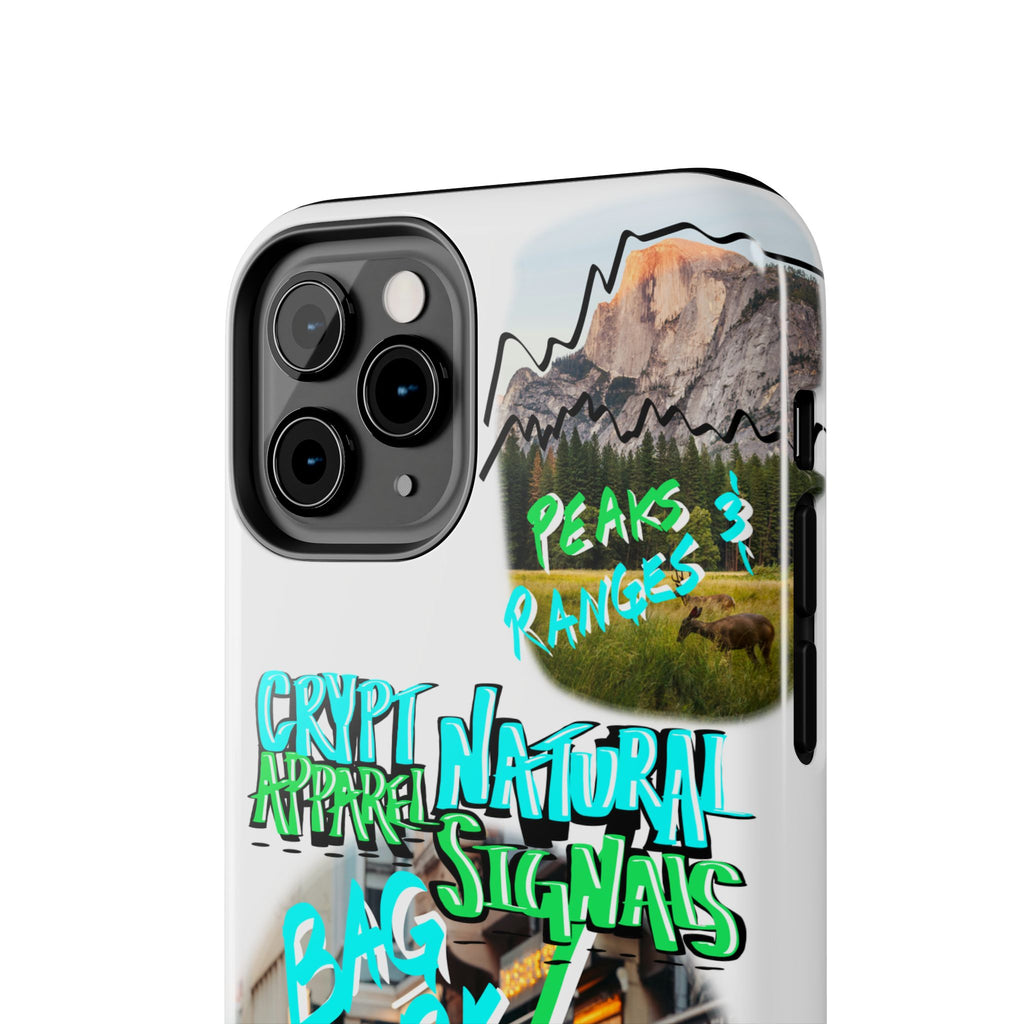 Natural Signals Tough Phone Case — Crypt Apparel Street Collage Design