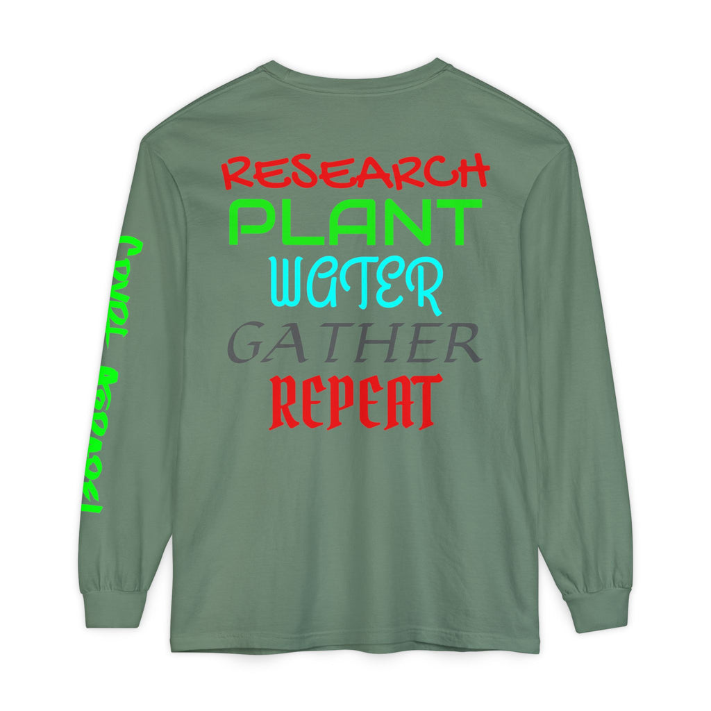 Growing Candles Long Sleeve Tee — "Crypt Apparel" Nurturing Growth