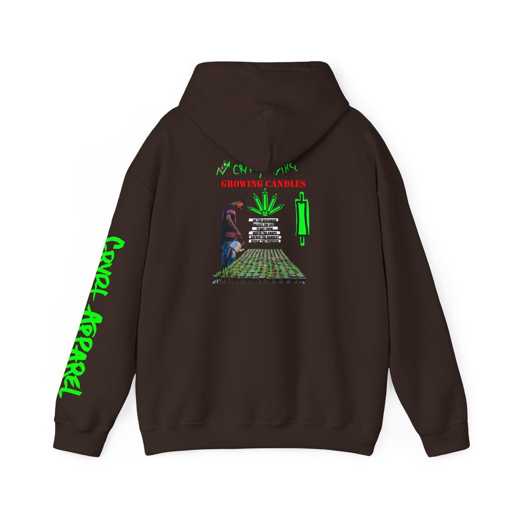 Growing Candles Crypto Hoodie | Crypt Apparel Nurturing Charts