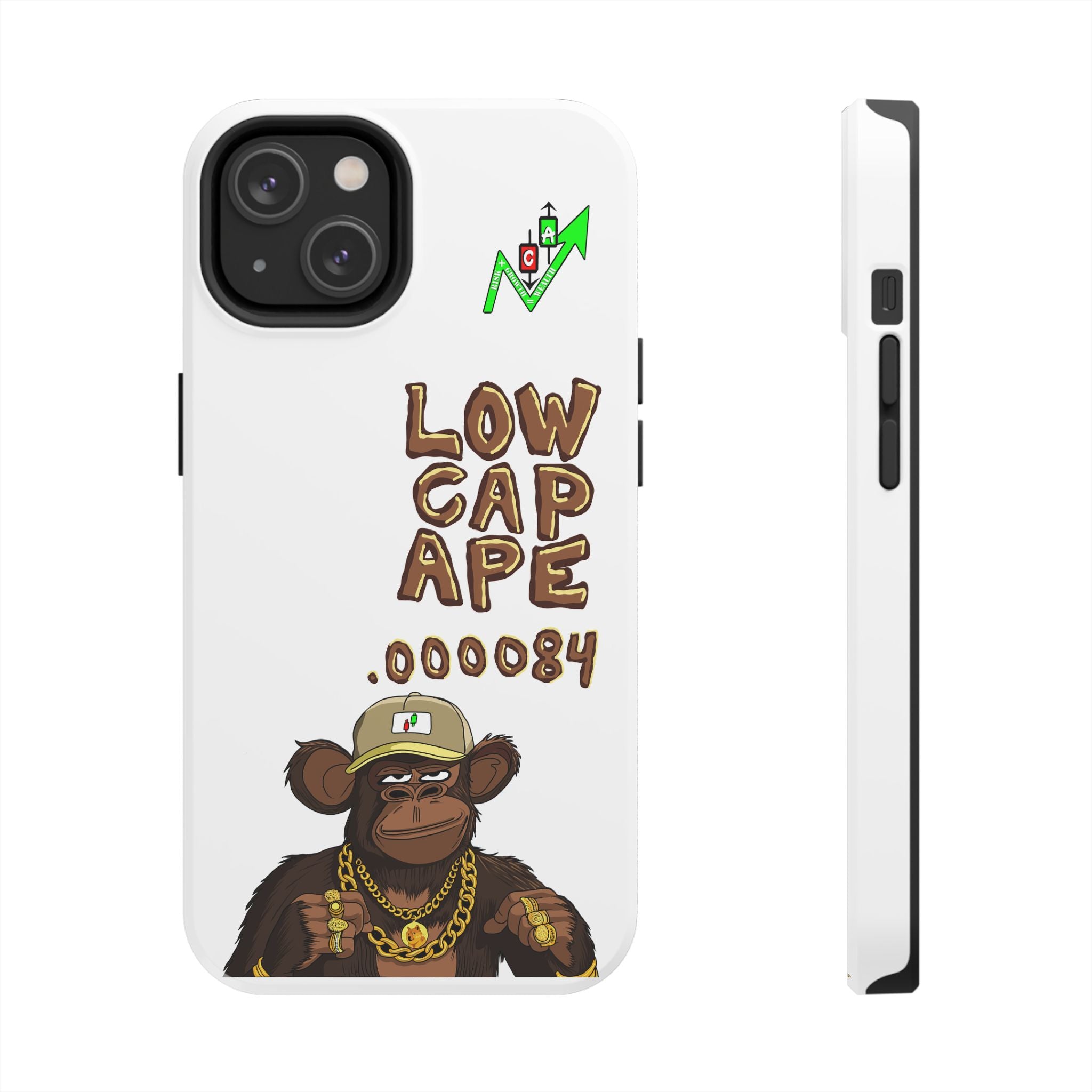 Low Cap Ape Phone Case — Crypto Ape Tough Phone Cover