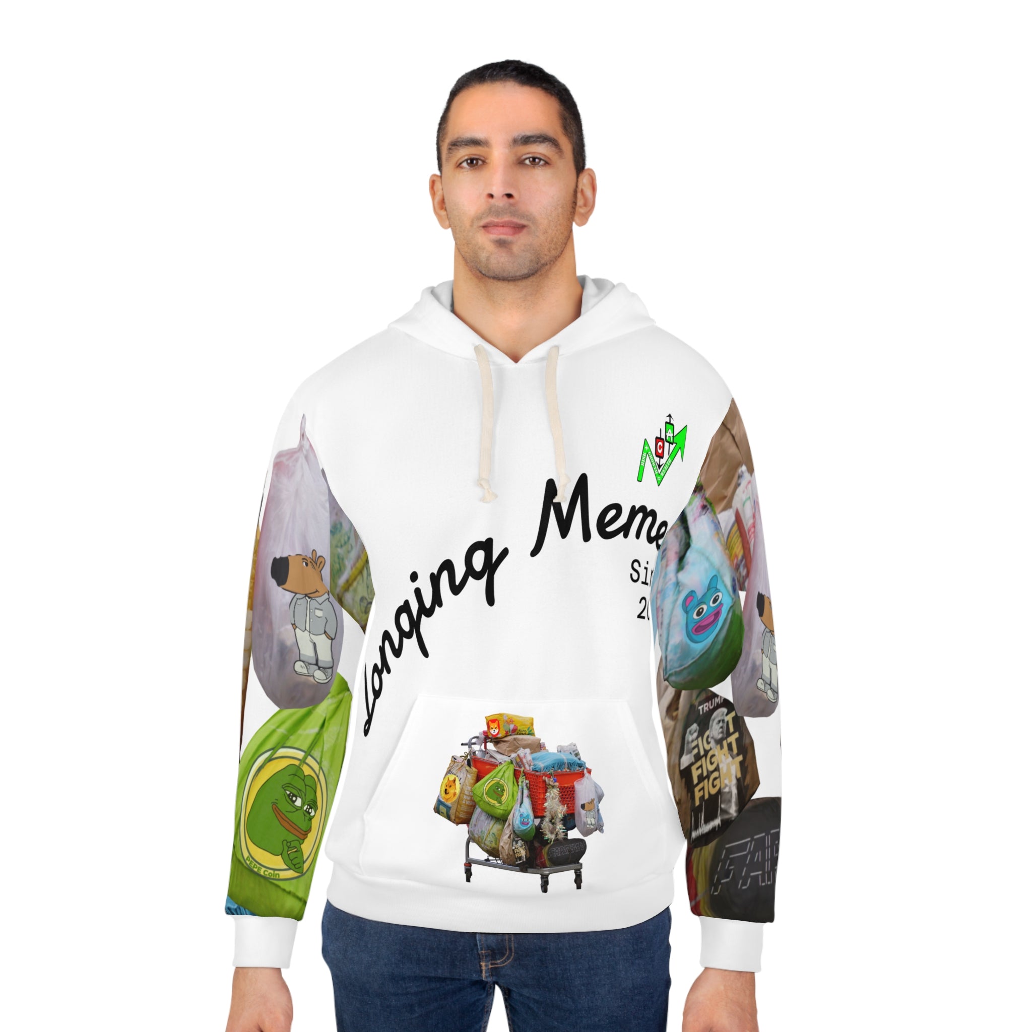 Bag Holders Hoodie | 'Crypt Apparel' Meme Coin Print