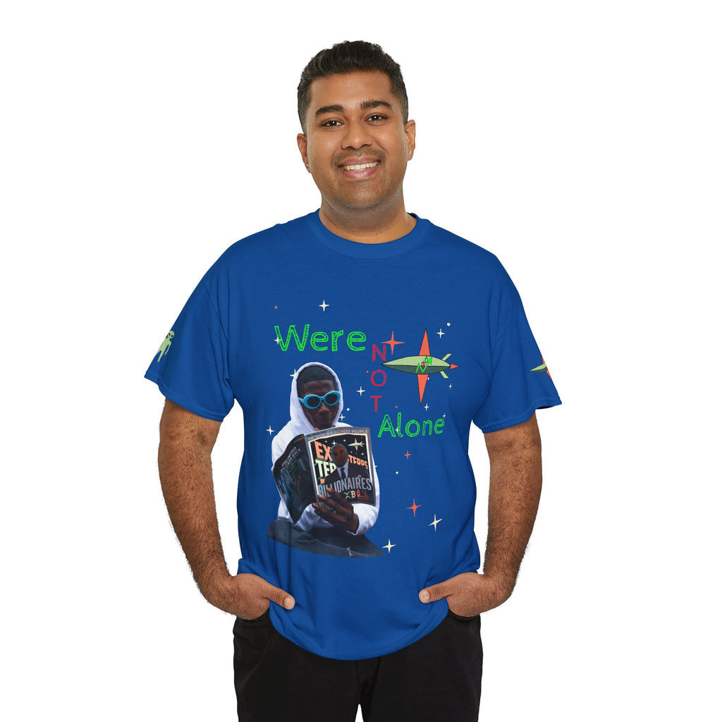 Extra Terrestrial Traders Crypto Graphic Tee — Retro Alien Poster Shirt