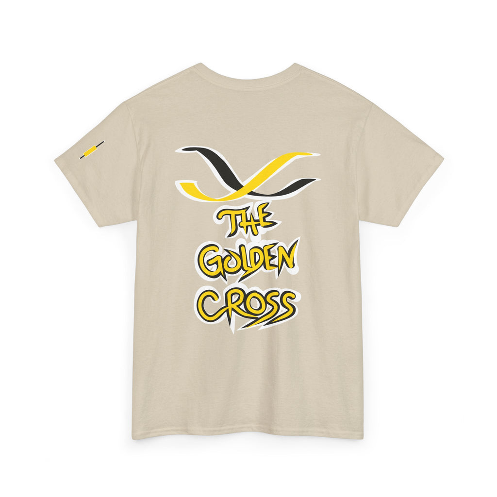 Golden Cross Bull Market Tee — "Crypt Apparel" Crypto Trading Stock Trading T-Shirt