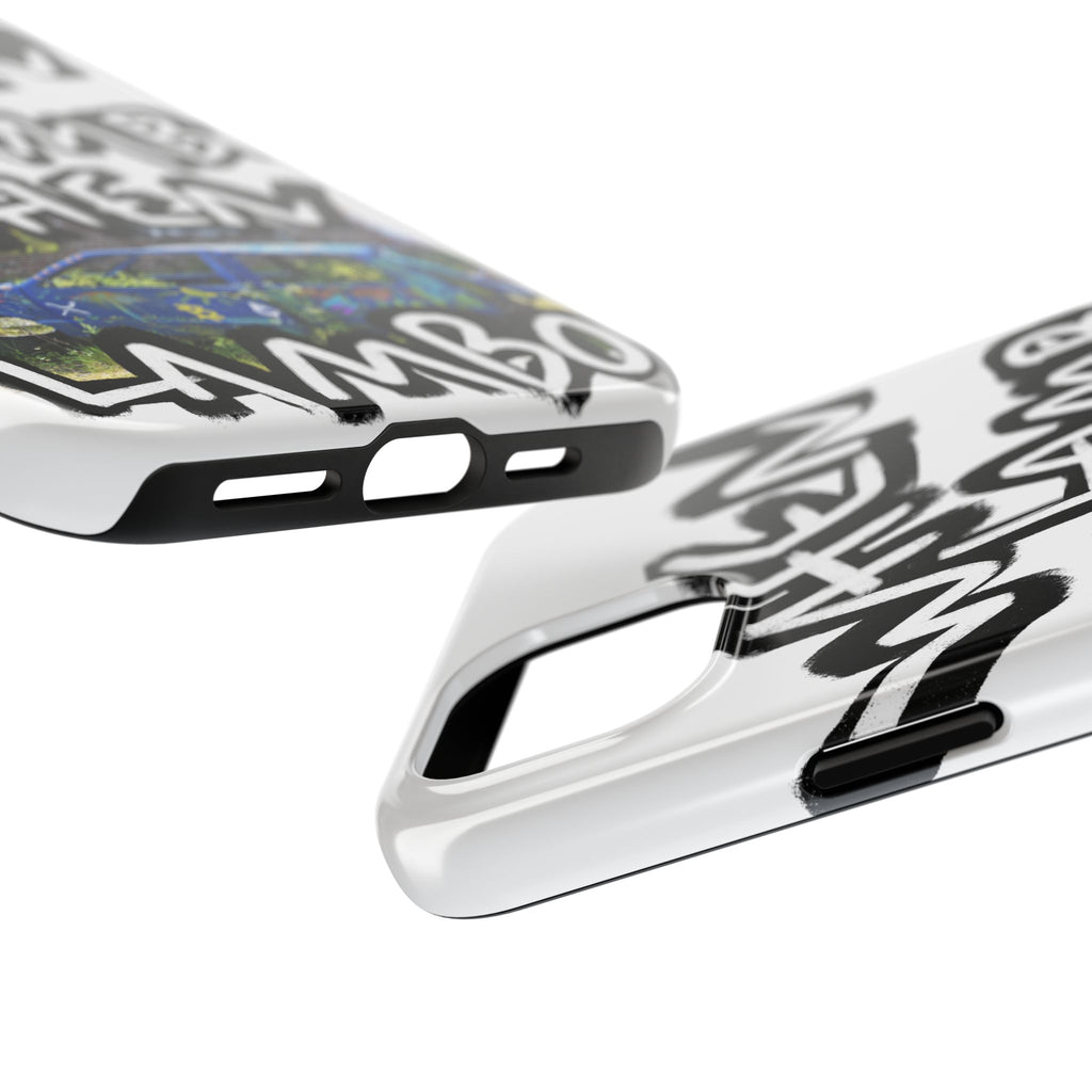 When Lambo Art Phone Case — Crypto Meme Tough Phone Case