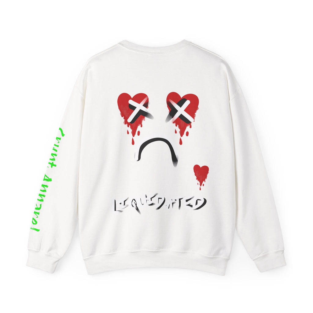 Crypto Rekt Portfolio Crewneck Sweatshirt | Crypt Apparel Streetwear Graphic