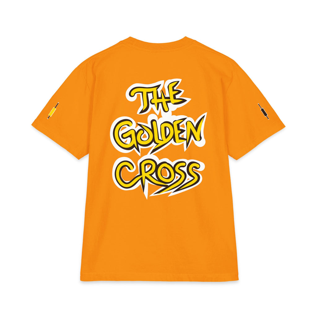 Golden Cross Bull Market T-Shirt — Crypt Apparel Est. 2021 Graphic Tee